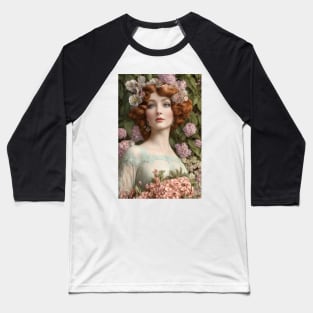 Lady Honeysuckle Baseball T-Shirt